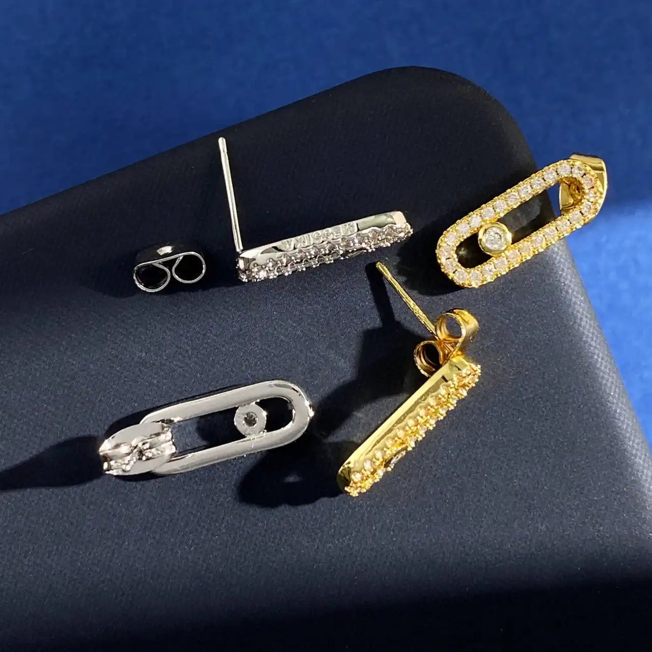 Messika 12183 Move Uno Diamond Pav¨¦ Earrings Diamond Earrings