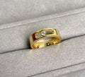 Messika 13553 Move Joaillerie Wedding Ring Yellow Gold Diamond Ring