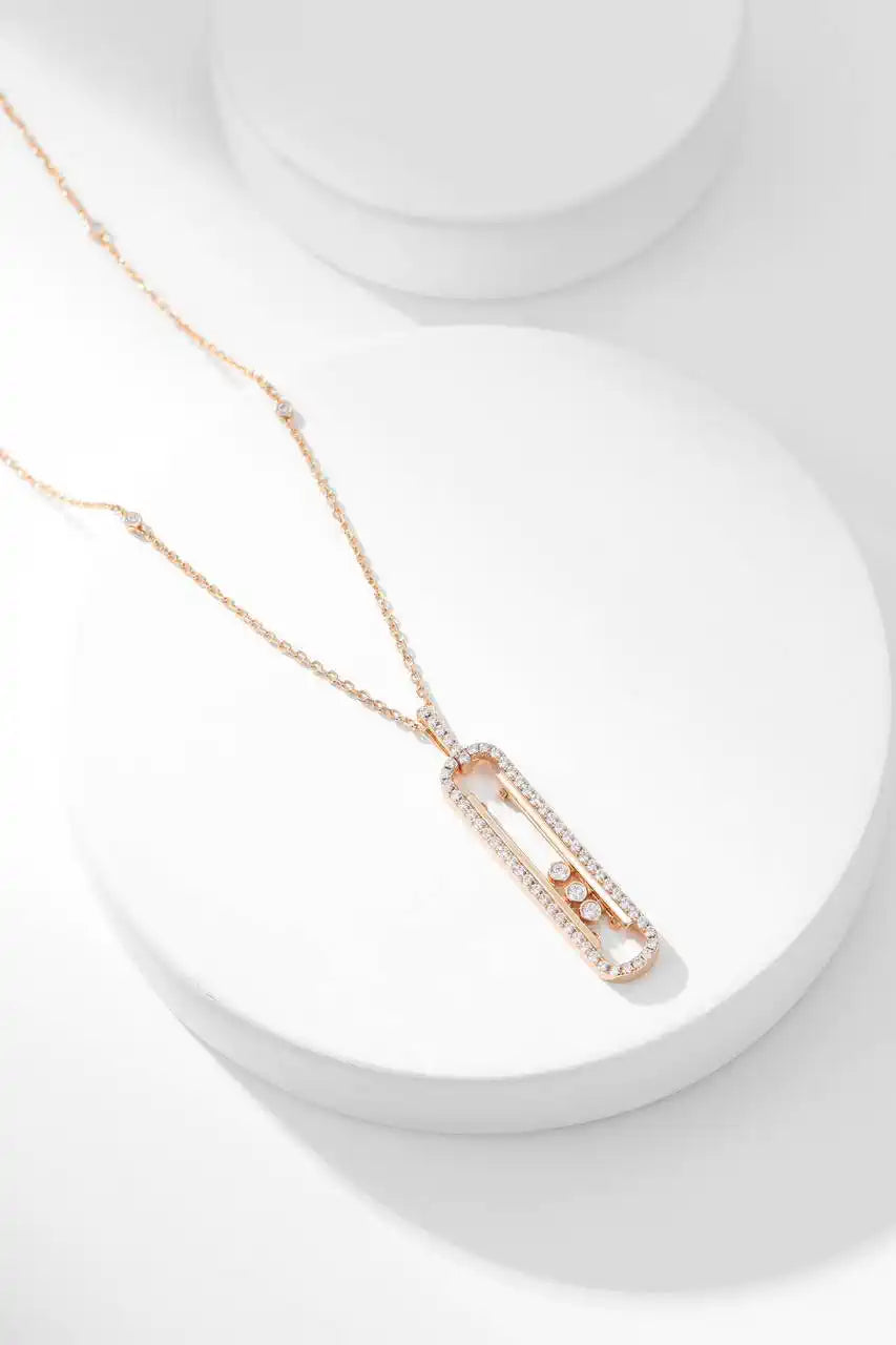 Messika 07228 Move 10th Anniversary Diamond Necklace
