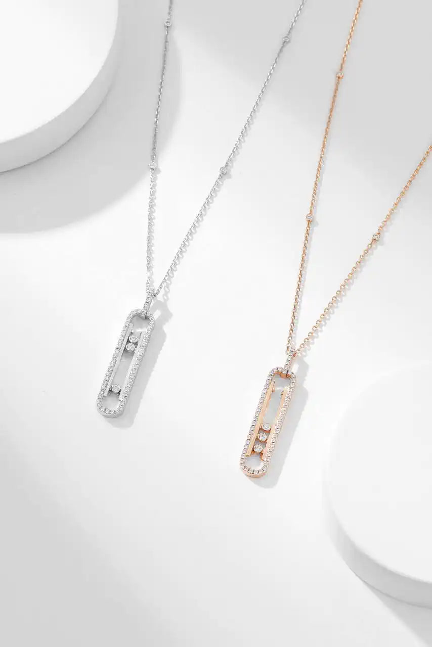 Messika 07228 Move 10th Anniversary Diamond Necklace