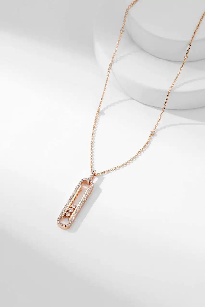 Messika 07228 Move 10th Anniversary Diamond Necklace