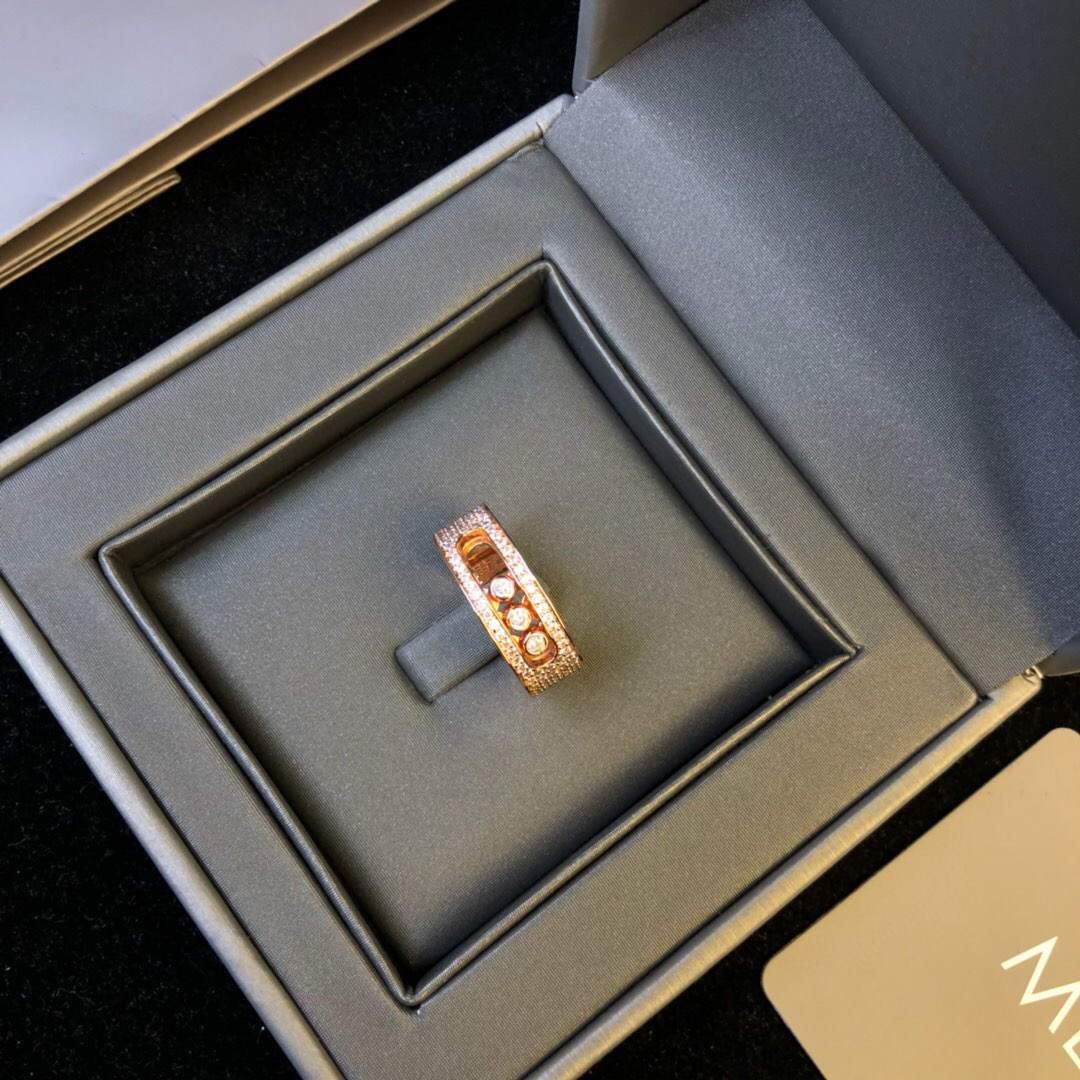 Messika White Gold Diamond Ring Move Joaillerie 20220 - luxibagsmall