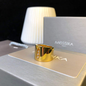 Messika Rose Gold Diamond Ring Move Joaillerie 20225 - luxibagsmall