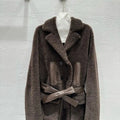 Miu Miu Merino imported fur-lined jacket Miu60001