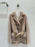 Miu Miu Merino imported fur-lined jacket Miu60002