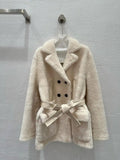 Miu Miu Merino imported fur-lined jacket Miu60003