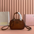 MiuMiu 5BB123 Matelassé nappa leather handbag  MU1001