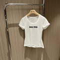 MiuMiu Women's T-shirt Fashion Clothing M99120