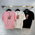 MiuMiu Women's T-shirt Fashion Clothing M99125 - S / Black - View 1