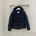 Moncler G20911A Women's Short Down Black 88631