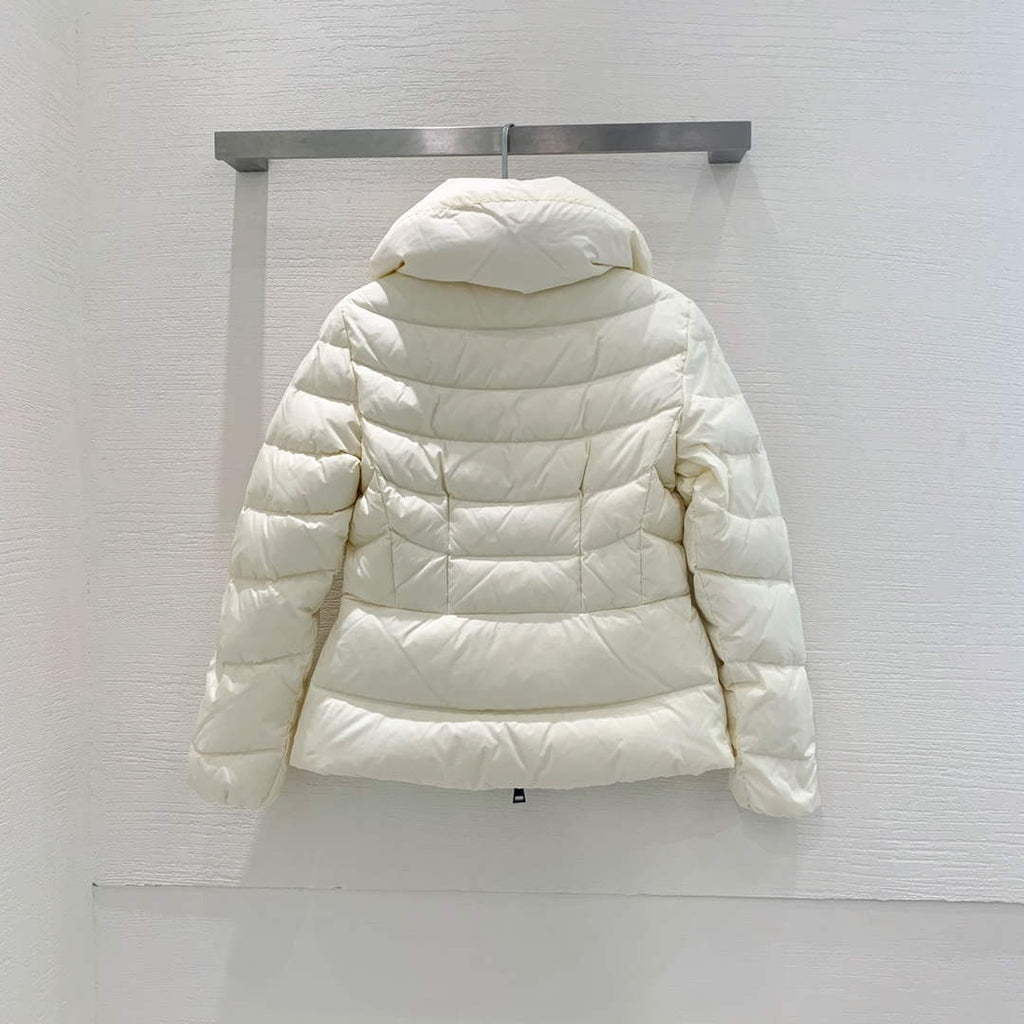 Moncler G20911A Women's Short Down White 88630