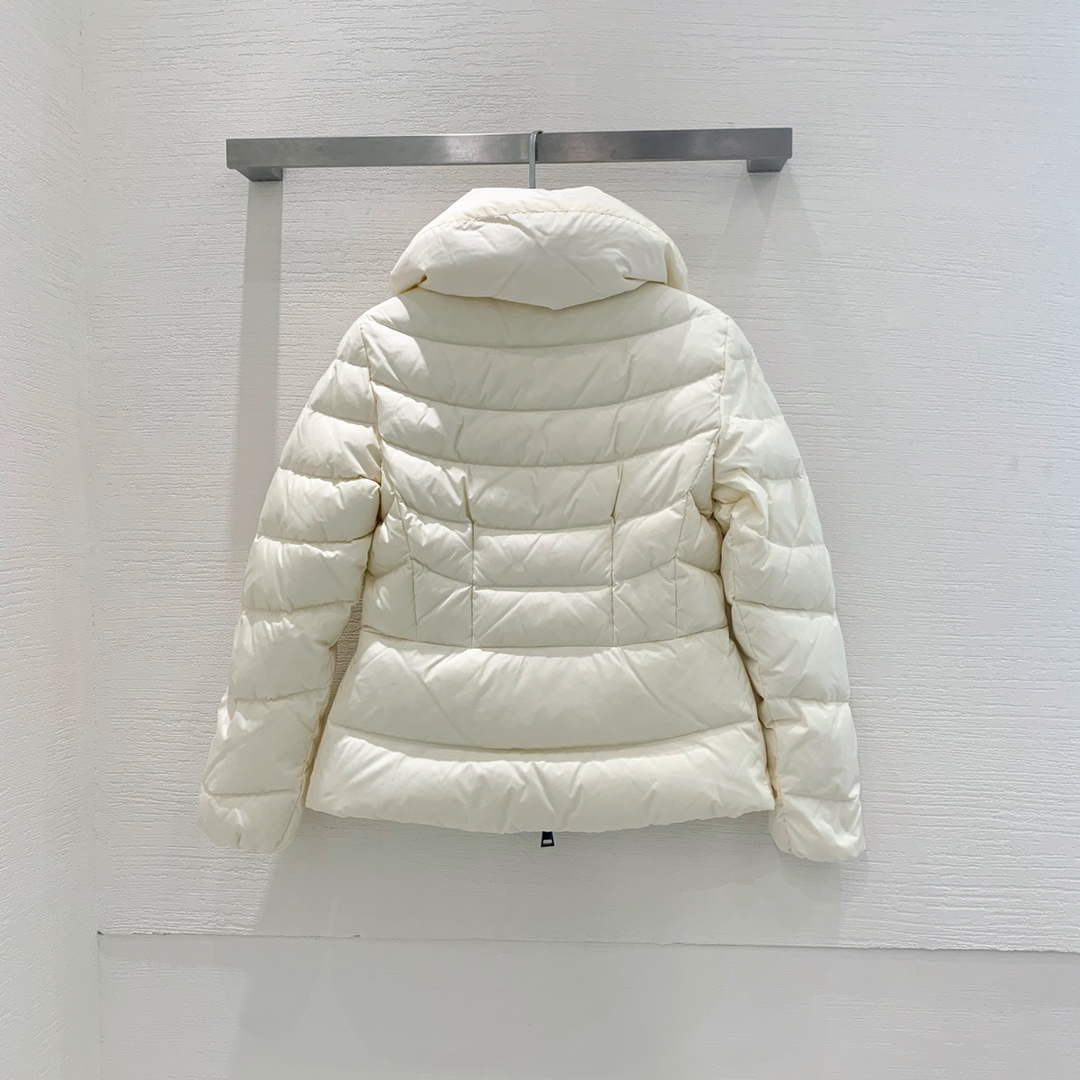 Moncler G20911A Women's Short Down White 88630 - 1 - View 5
