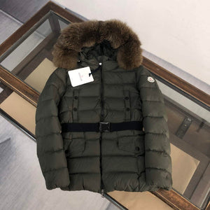 Moncler G20912A Women's Short Down Green 88636 - 1 - View 1