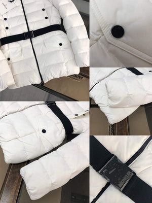 Moncler G20912A Women's Short Down White 88633 - 1 - View 6