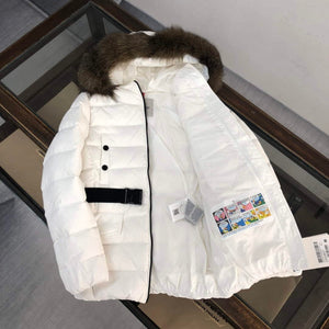 Moncler G20912A Women's Short Down White 88633 - 1 - View 7