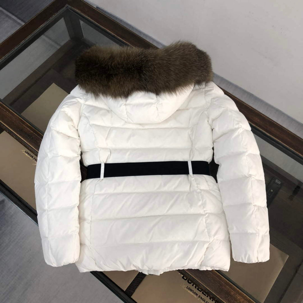 Moncler G20912A Women's Short Down White 88633
