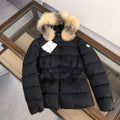 Moncler G20913A Women's Short Down Black 88637