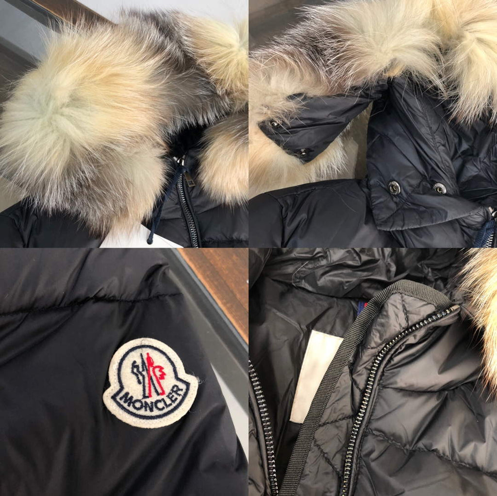 Moncler G20913A Women's Short Down Black 88637