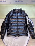 Moncler H20911A Men's Corydale Short Down Jacket Black 88620