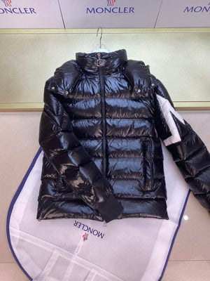 Moncler H20911A Men's Corydale Short Down Jacket Black 88620 - 1 - View 2
