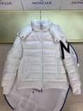 Moncler H20911A Men's Corydale Short Down Jacket White 88621