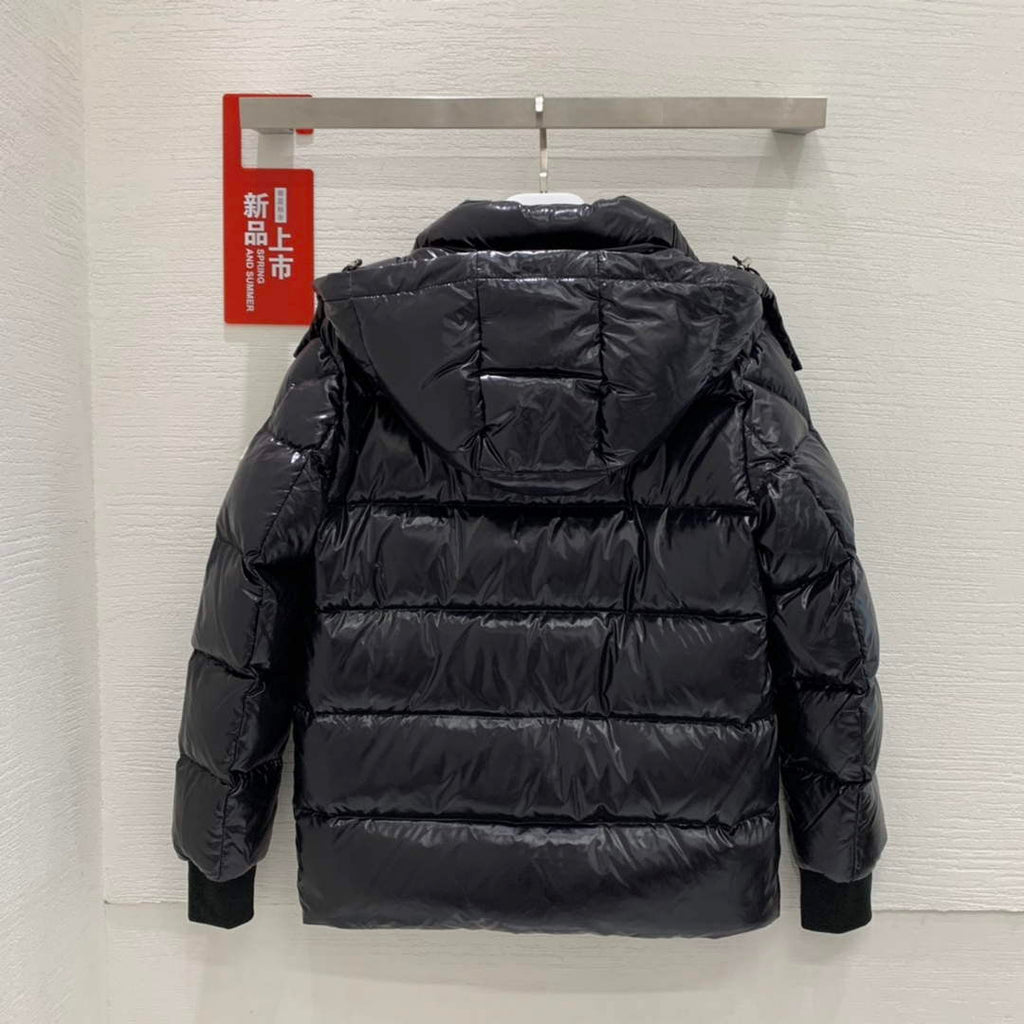 Moncler H20911A Women's Men's Lunetiere Short Down Jacket Black 88642
