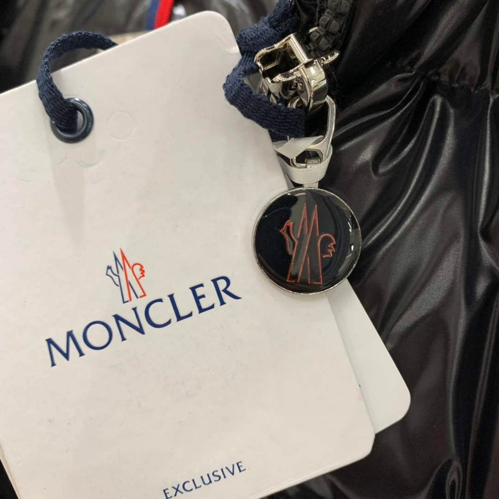 Moncler H20911A Women's Men's Lunetiere Short Down Jacket Black 88642