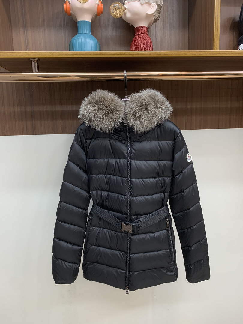 Moncler H20931A Women's Badyf Short Down Jacket Black 88625