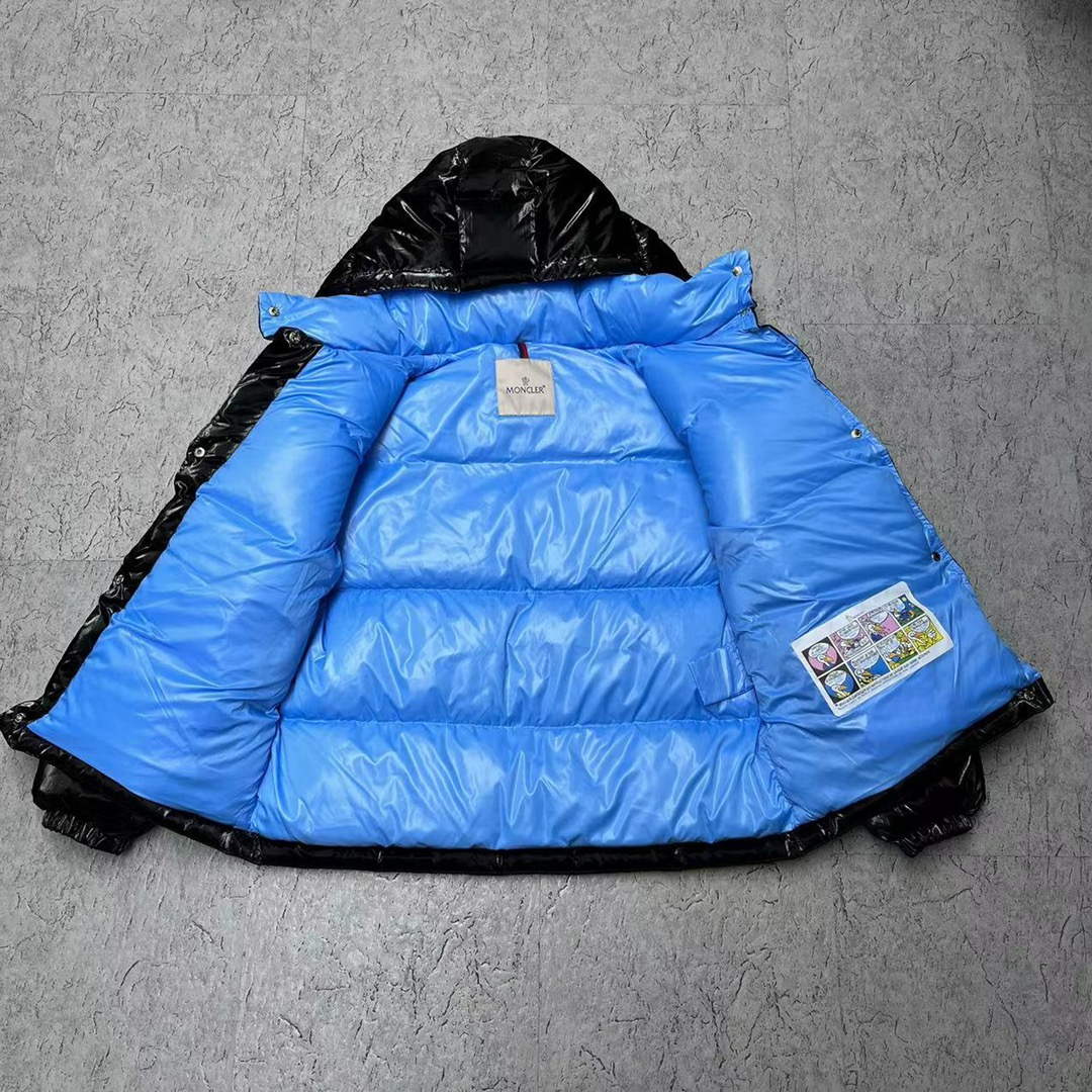 Moncler H20931C Women's Gaou Down Jacket Black 88624