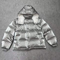 Moncler H20931C Women's Gaou Down Jacket Silver 88622