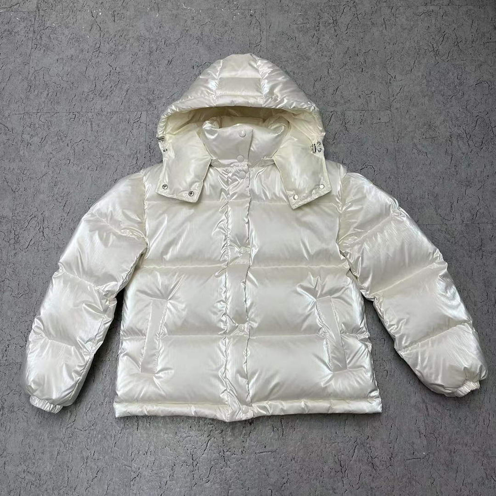 Moncler H20931C Women's Gaou Down Jacket White 88623