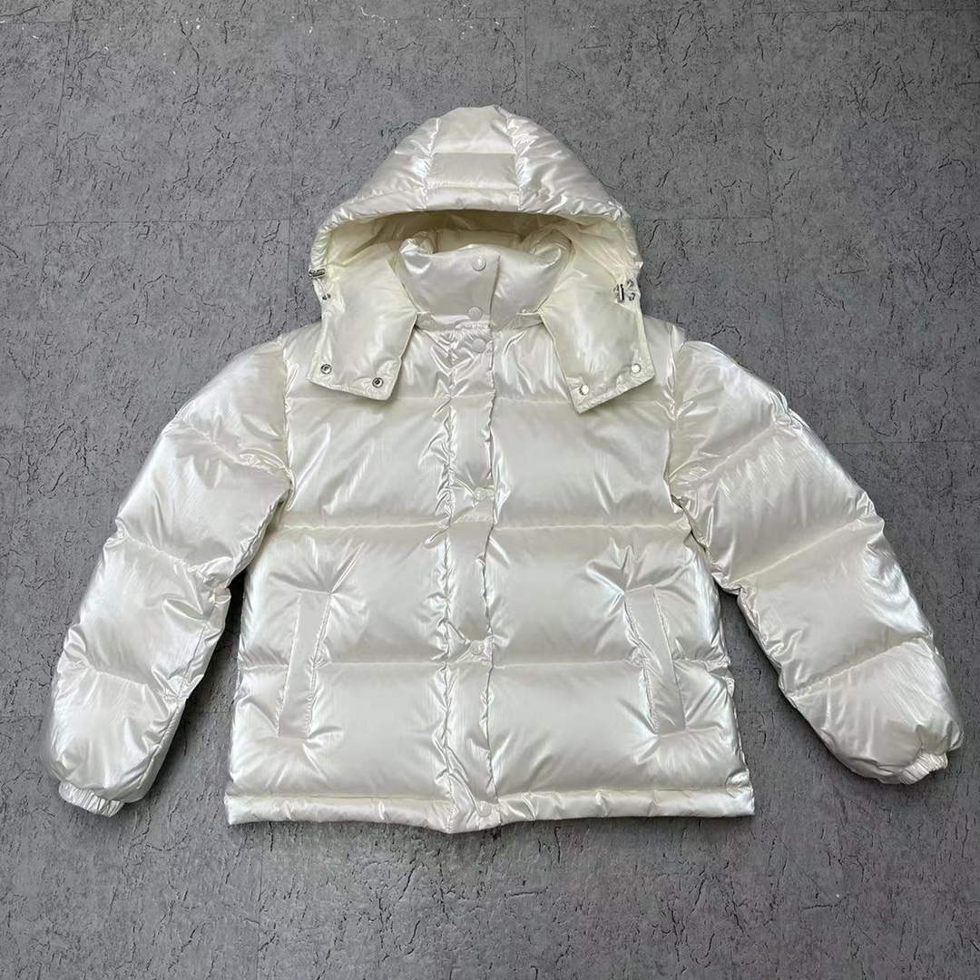 Moncler H20931C Women's Gaou Down Jacket White 88623
