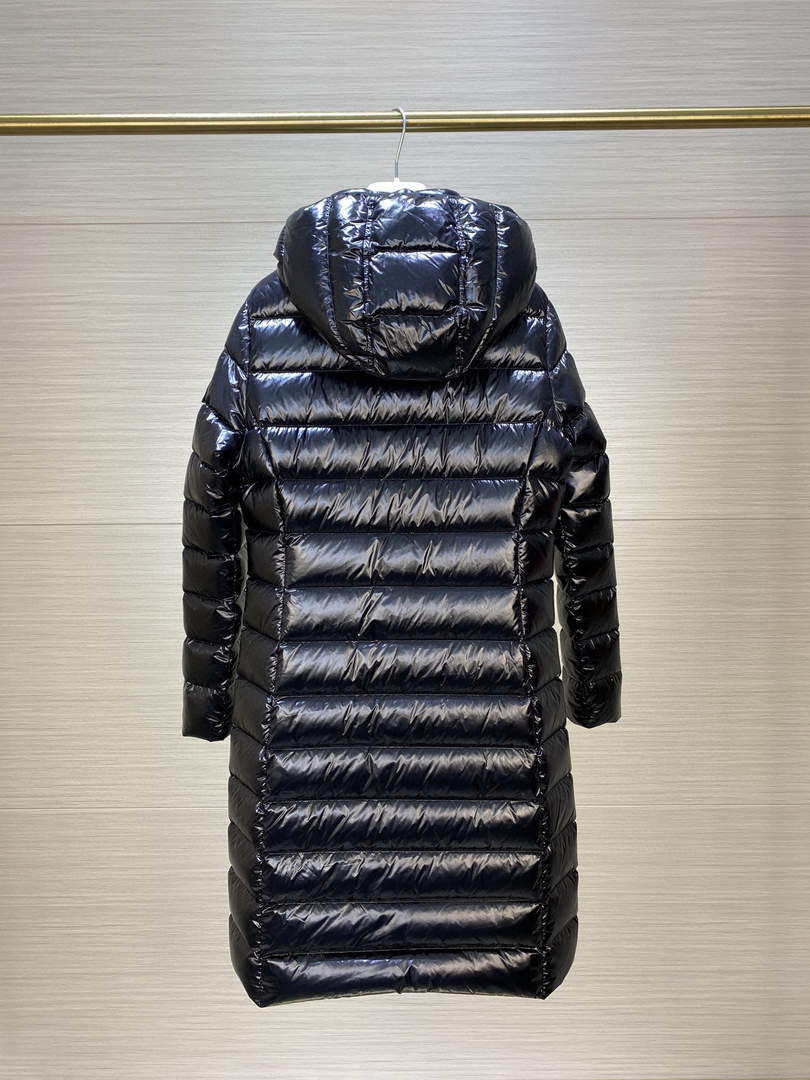 Moncler H20931C Women's Long Down Black 88639
