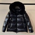 Moncler G20911A Women's Ecrins Short Down Black 88627 - 1 - View 1