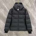 Moncler H20971A Fellberg Short Down Jacket Black M68731 - 1 - View 1