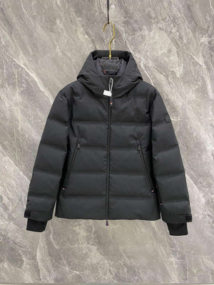 Moncler H20971A Fellberg Short Down Jacket Black M68731 - 1 - View 1
