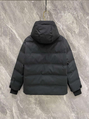 Moncler H20971A Fellberg Short Down Jacket Black M68731 - 1 - View 2