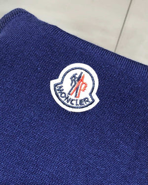 Moncler Men's H10919C00021 Designer Logo Wool Blend Cardigans Sweater M70012 - M - View 5