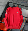 Moncler Men's H10919C00021 Designer Logo Wool Blend Cardigans Sweater M70016