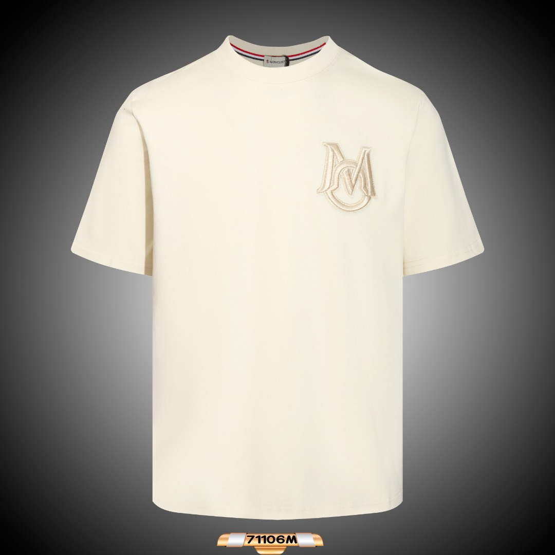 Moncler Men's Women's Short Sleeve T-shirt M54893