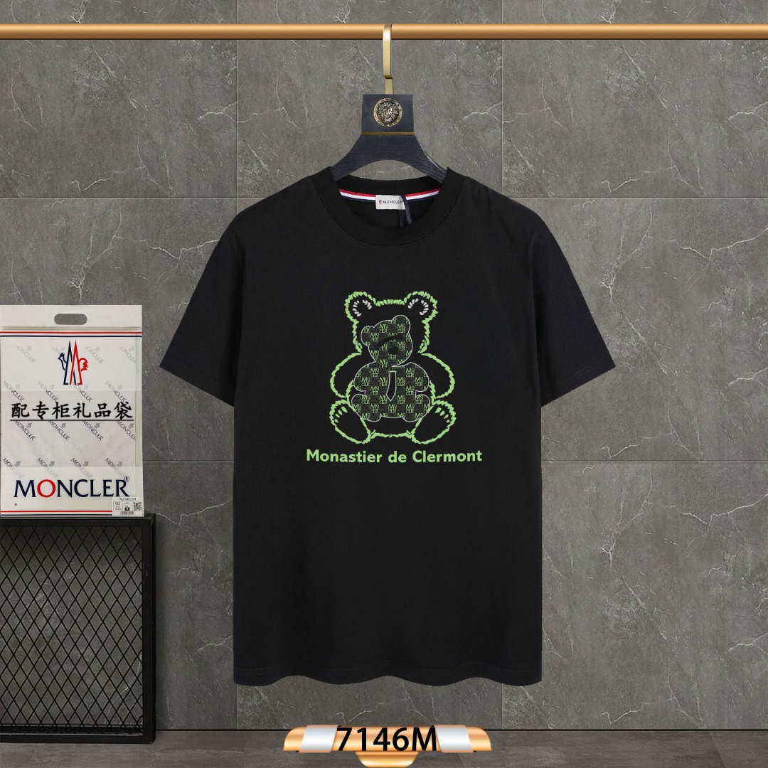 Moncler Men's Women's Short Sleeve T-shirt M54894