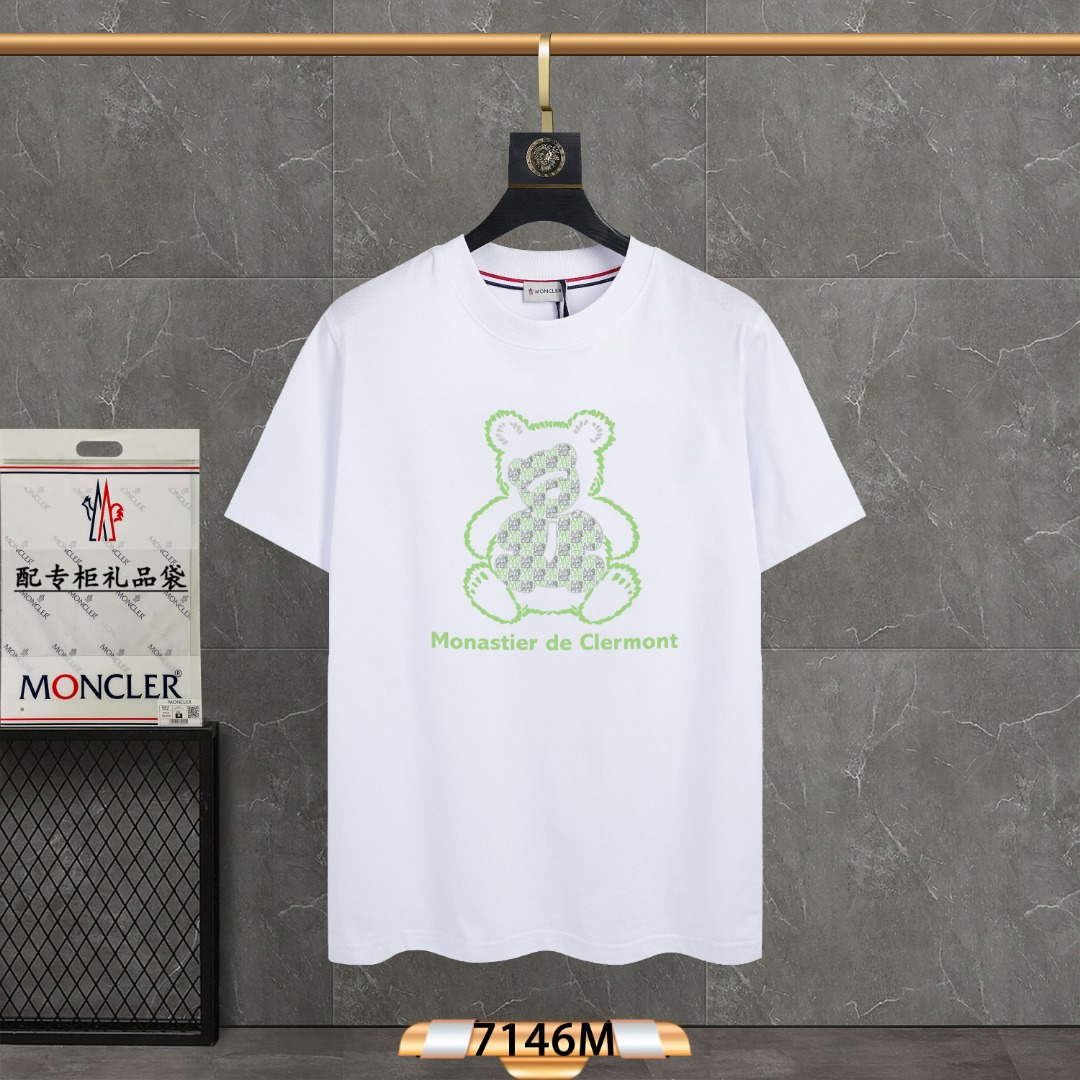 Moncler Men's Women's Short Sleeve T-shirt M54895