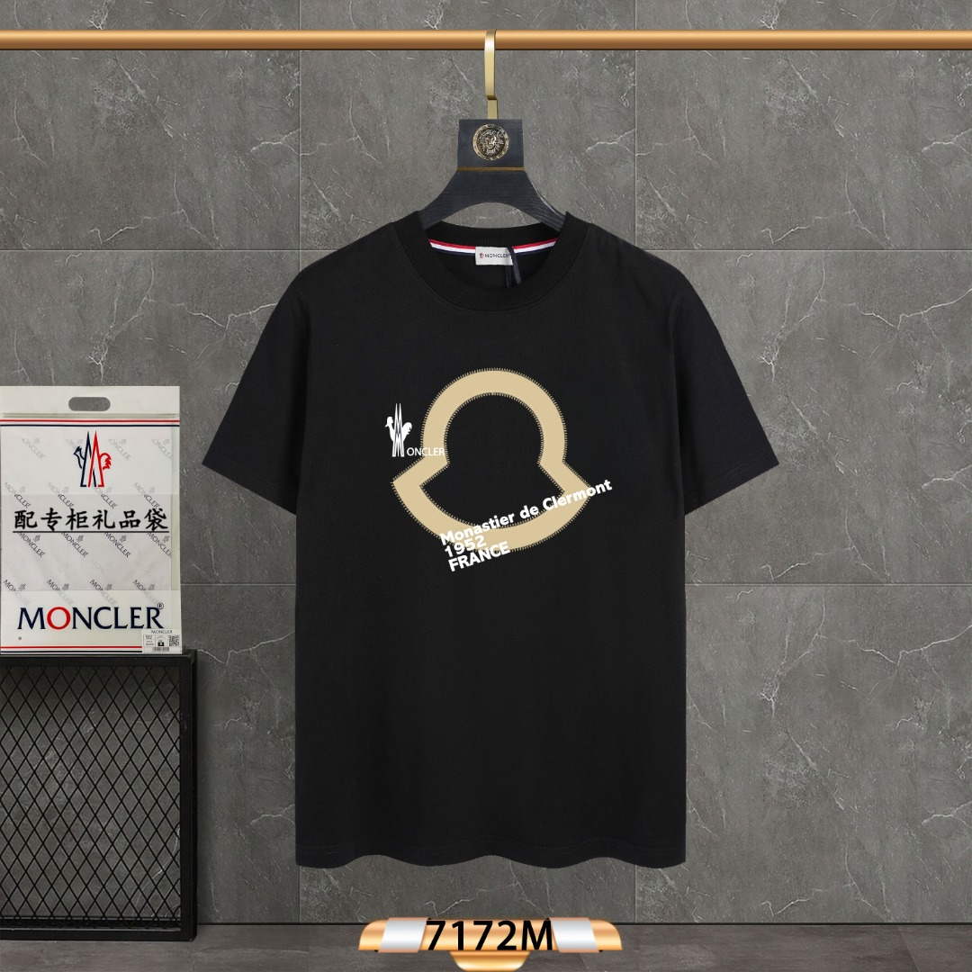 Moncler Men's Women's Short Sleeve T-shirt M54898