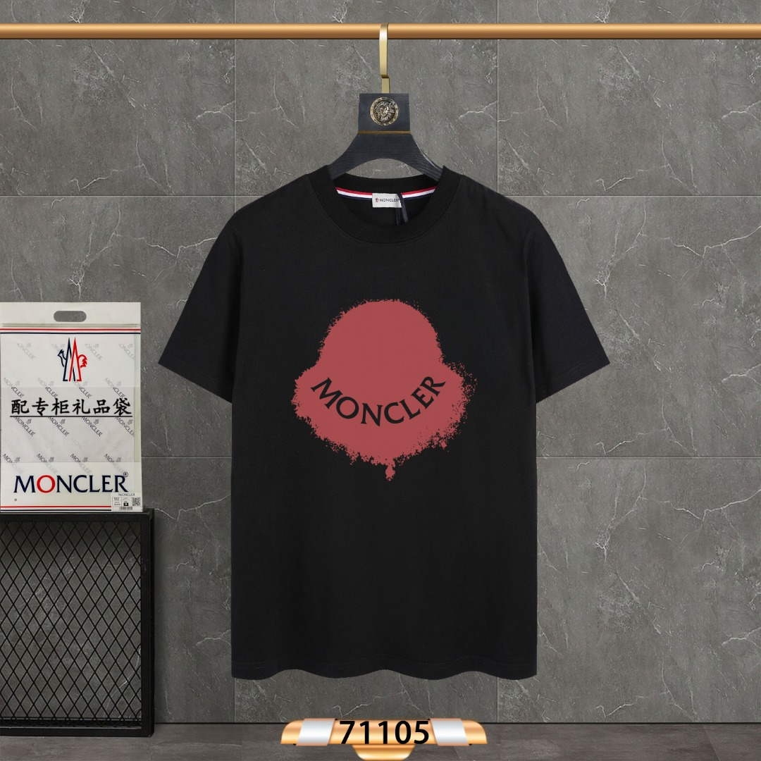 Moncler Men's Women's Short Sleeve T-shirt M54902