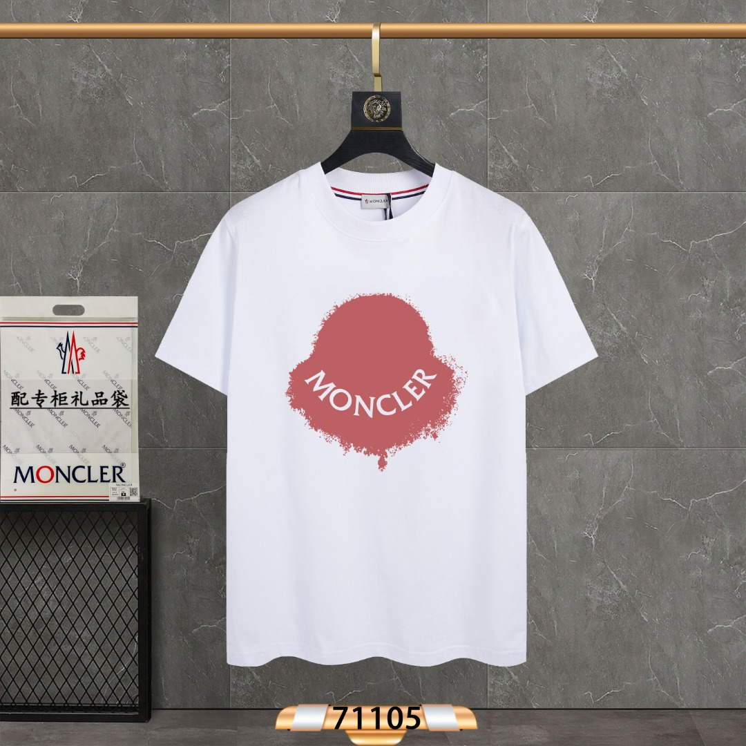 Moncler Men's Women's Short Sleeve T-shirt M54903
