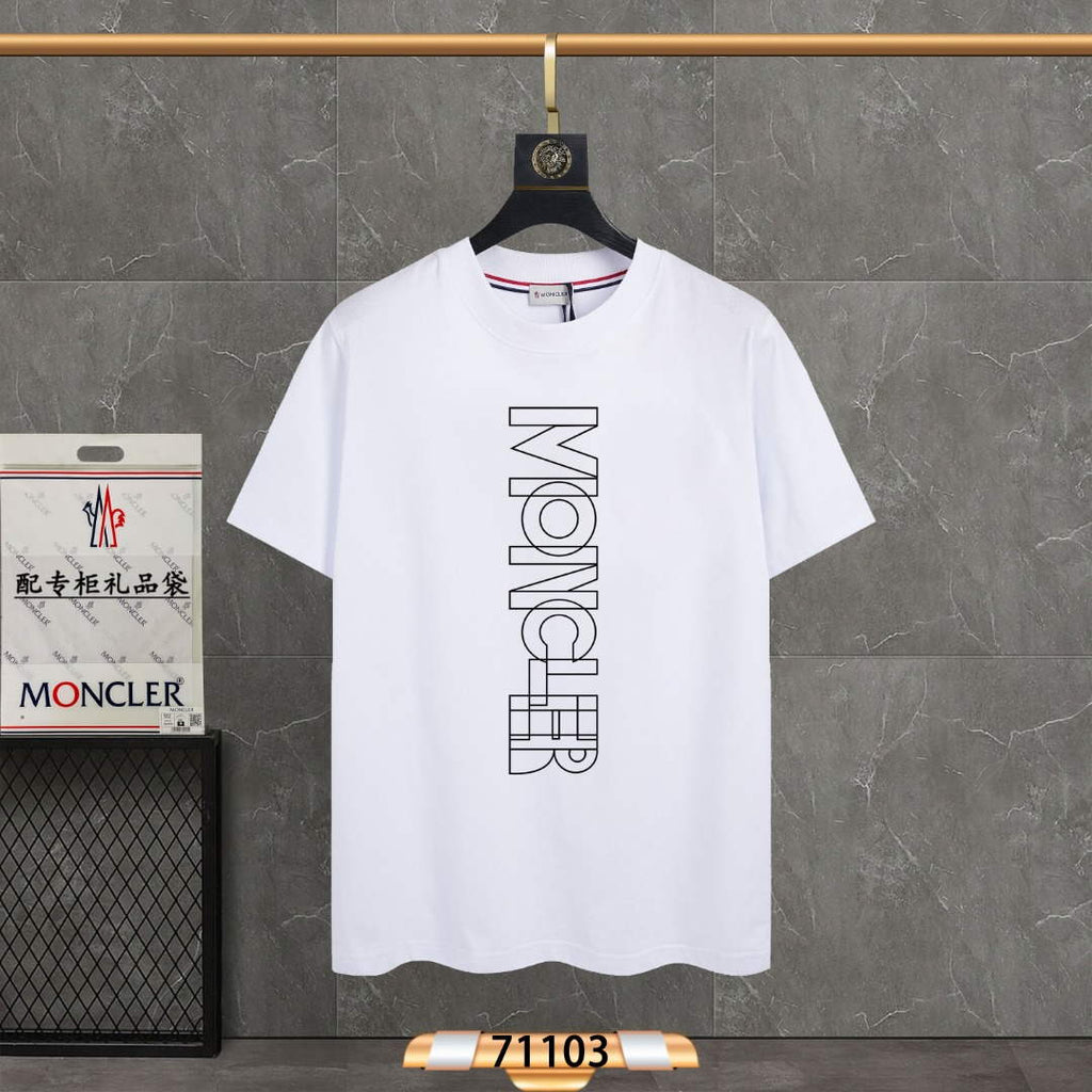 Moncler Men's Women's Short Sleeve T-shirt M54907