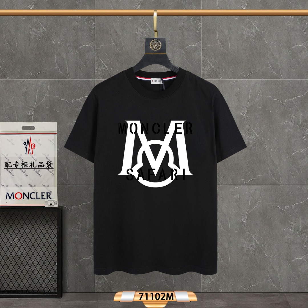 Moncler Men's Women's Short Sleeve T-shirt M54908