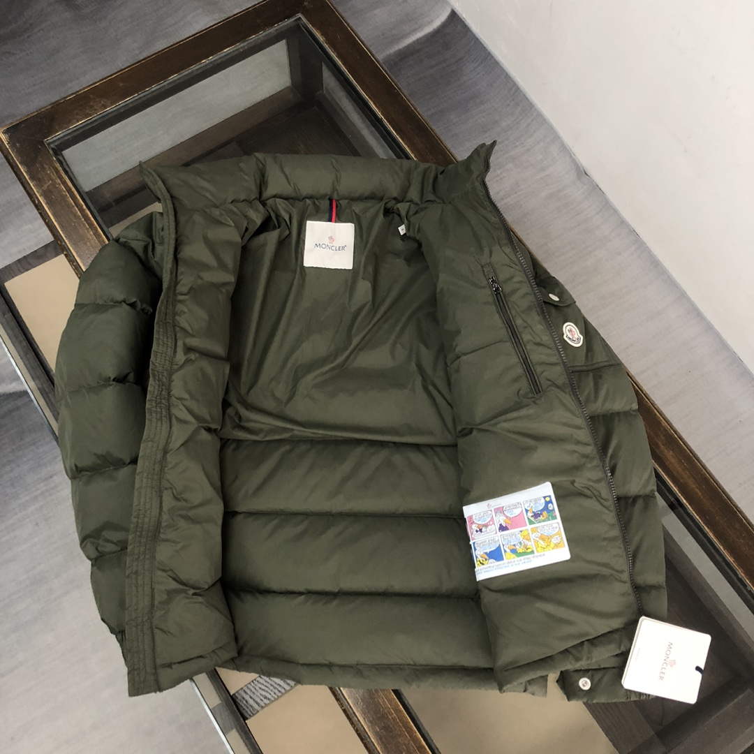 Moncler Short Classic Down Jacket M68735 - 1 - View 7