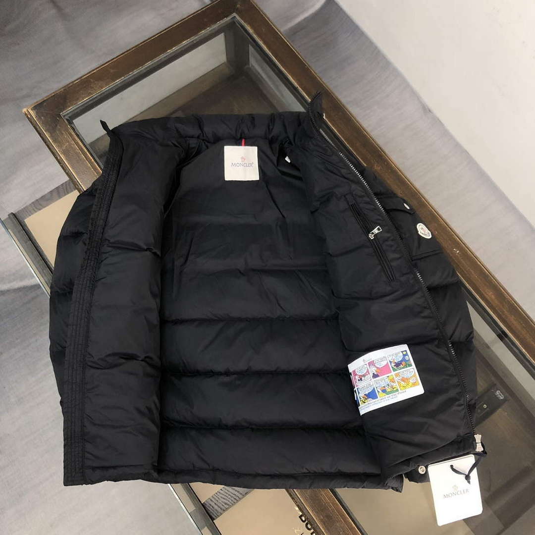 Moncler Short Classic Down Jacket M68736 - 1 - View 7