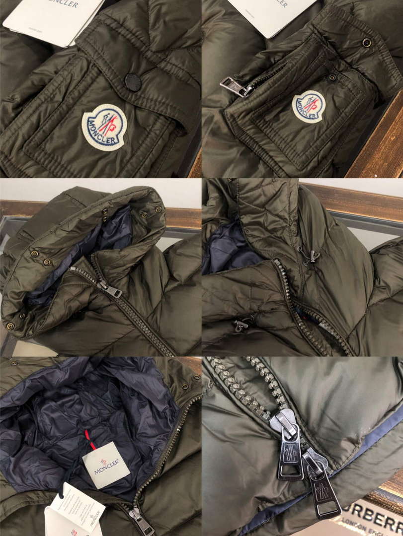 Moncler Short Classic Down Jacket M68741 - M - View 5